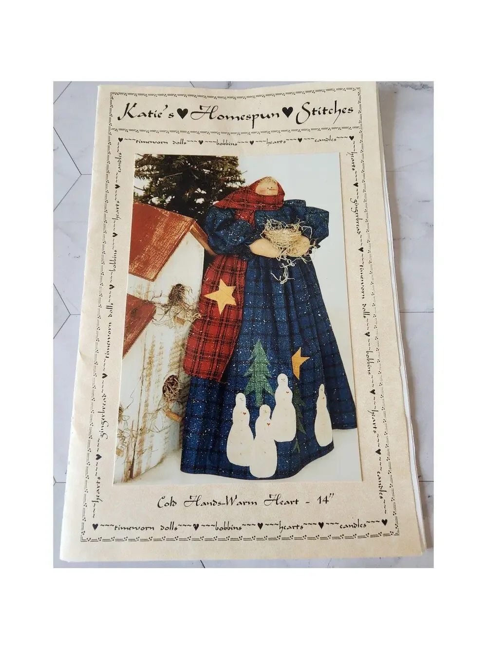 Katie's Homespun Stitches Cold Hands Warm Heart 14
